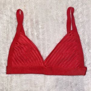 House of CB Ribbed Bralette